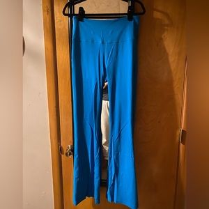 Lululemon Flare Leggings in Pool Side Blue